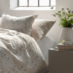 Borås Cotton Liva Pussilakanasetti Sininen 150x210 cm