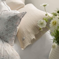 Borås Cotton Liva Pussilakanasetti Sininen 150x210 cm
