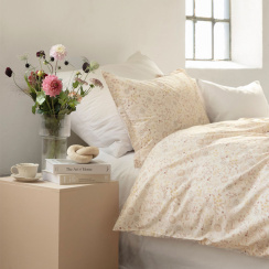 Borås Cotton Liva Dynebetræksæt Rosa 150x210 cm