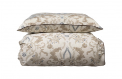 Borås Cotton Embla Duvet Cover Set Beige 150x210 cm