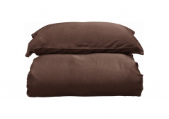 Borås Cotton Bliss Duvet Cover Set Brown 150x210 cm