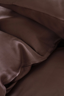 Borås Cotton Bliss Duvet Cover Set Brown 150x210 cm