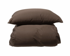 Borås Cotton Cloud Duvet Cover Set Brown 150x210 cm