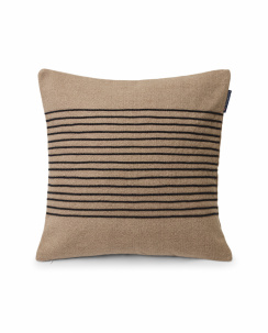 Lexington Deco Striped Cotton Canvas Pudebetræk 50x50 cm