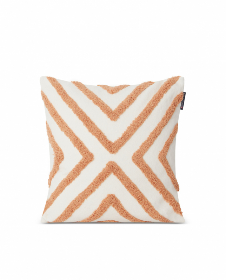 Lexington White/Beige Rug Graphic Recycled Cotton Canvas Pillowcase in the group Pillows / Pillows & Sleeping Pillows / Size / Cushion 50x50 cm at Sängvaruhuset Elgen (122302551620)