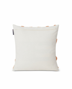 Lexington White/Beige Rug Graphic Recycled Cotton Canvas Pillowcase