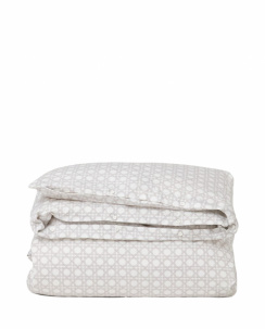 Lexington Rattan Printed Cotton Sateen Duvet Cover Set