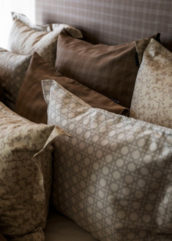 Lexington Rattan Printed Cotton Sateen Duvet Cover Set