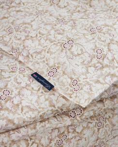 Lexington Fall Leaves Printed Cotton Sateen Duvet Cover Set