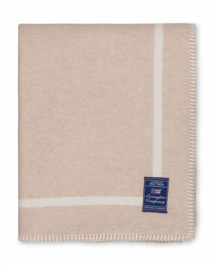 Lexington Bear Jacquard Recycled Wool Blanket 130x170 cm in the group Bedding / Blankets & Throws at Sängvaruhuset Elgen (12534000-2600-TH10)