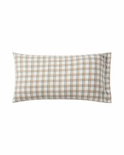Lexington Checked Cotton Flannel tyynyliina Green/Beige
