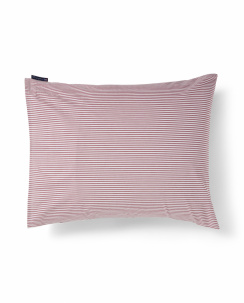 Lexington Striped Cotton Percale Pussilakanasetti Fig/White