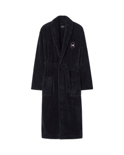 Lexington Fleece Bathrobe Unisex Navy