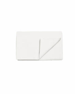 Ogland Fitted Sheet Naked Percale White