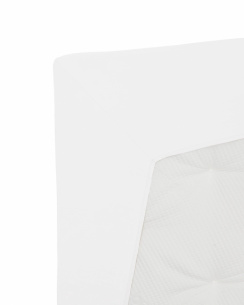 Ogland Envelope-Fitted Sheet Naked Percale White