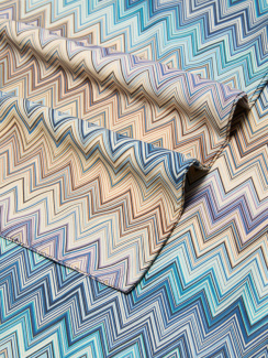 MISSONI Påslakan John Re-edition Turquoise multicolor 170