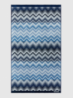 Missoni Marea Beach towel Blue/white 501 180x100 cm