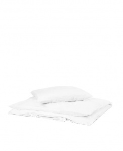 Dear April Duvet Cover Set Simply White 70x100 cm