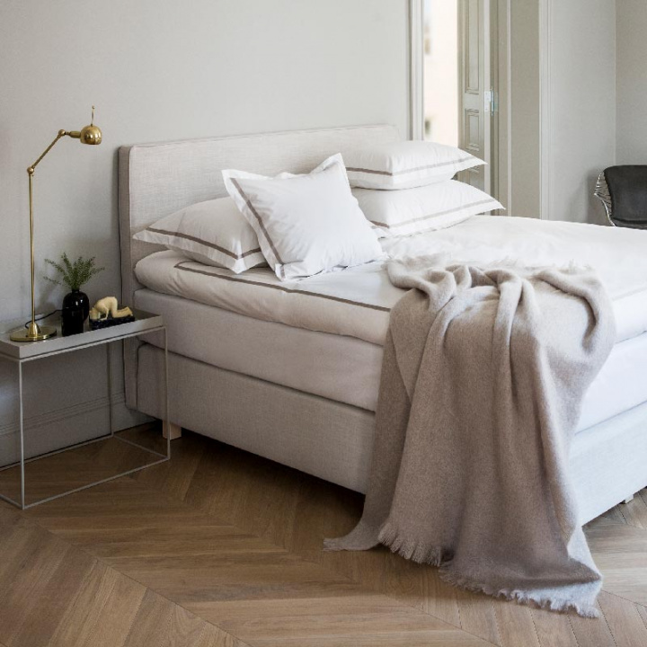 Mille Notti Singolo Duvet Cover Sand in the group Bedding / Brands / Mille Notti Bedding at Sängvaruhuset Elgen (20085)