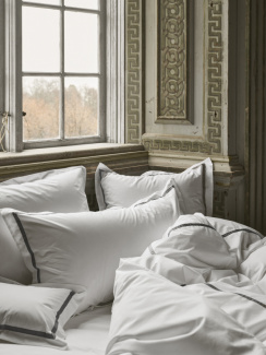 Mille Notti Single Pillowcase Gray