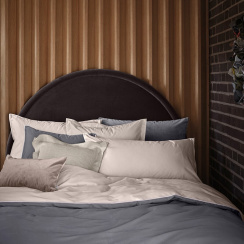 Mille Notti Duetto Pillowcase Gray/Beige