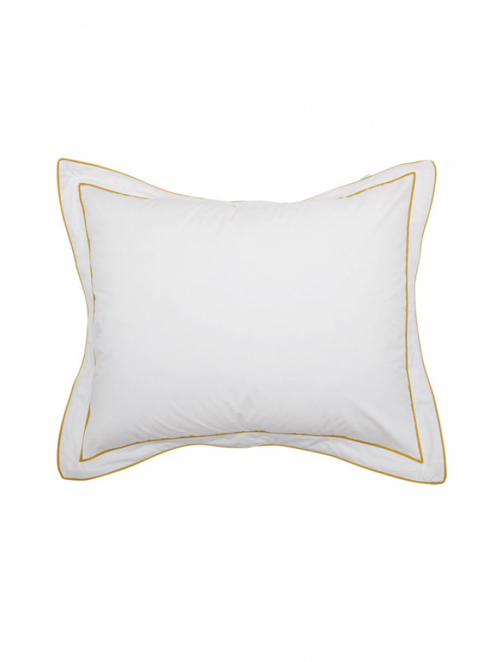Mille Notti Pillowcase Allegro EKO White/Yellow