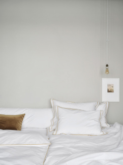 Mille Notti Allegro Pillowcase EKO White/Yellow