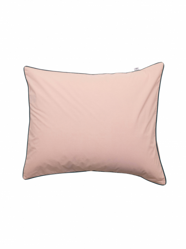 Mille Notti Tyynyliina Powder Rosa/Tummansininen ryhmässä Vuodevaatte / Tavaramerkit / Mille Notti Vuodevaatteet @ Sängvaruhuset Elgen (20195164-506000)
