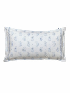Mille Notti Serena Pillowcase White/Blue