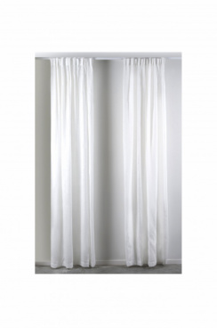 Himla Dalsland Gardin med båndhul Optical White 145x290 cm