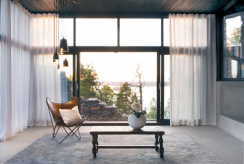 Himla Sunshine Curtain with Pleating Tape White 140x290cm