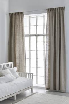 Himla Sunshine Curtain with Pleat Tape Natural 140x290cm