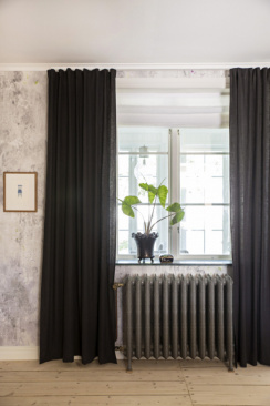 Himla Sunshine Curtain with Pleat Tape Kohl 140x290cm