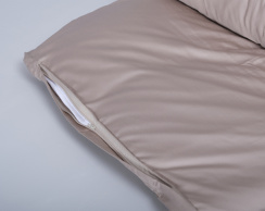 Värnamo of Sweden Kungsholmen Bamboo Duvet Cover Set Sand