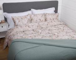 Värnamo of Sweden Lomma Duvet Cover Set Beige 150x210 cm
