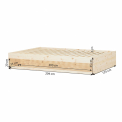 Hoppekids Hangout Dagseng 120x200 cm