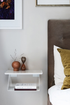 Maze Edgy Nightstand White