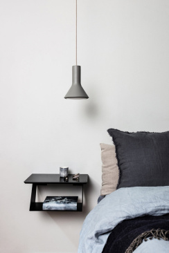 Maze Edgy Nightstand Black