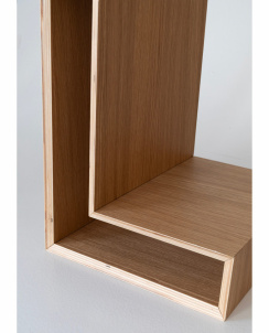 Maze L-Shelf Sengebord Eg