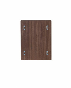 Maze L-Shelf Nightstand Walnut