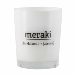 Meraki Duftlys Sandalwood & Jasmine