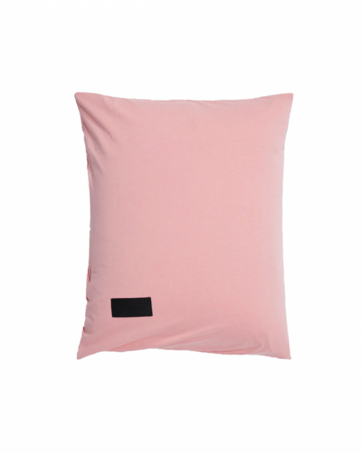 Magniberg Heart Jersey Pillowcase Washed Pink 50x60 cm