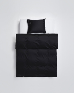 Magniberg Pure Sateen pudebetræk Black 50x60 cm