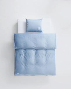 Magniberg Pure Sateen Dynebetræk Haze Blue