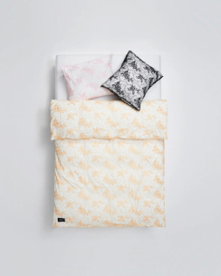 Magniberg Rose Lace Påslakan Apricot 220x220 cm