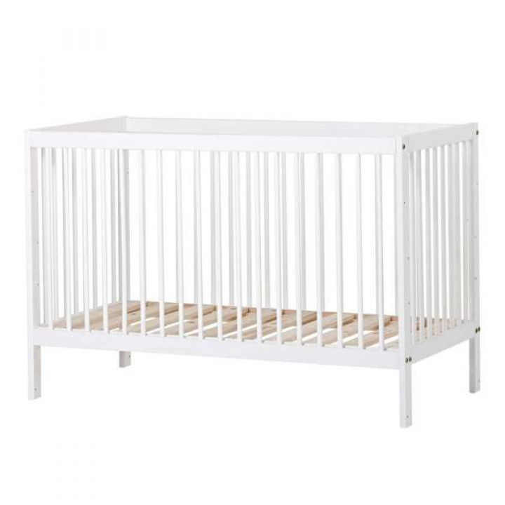 Hoppekids Ida-Marie baby bed 60x120 cm White in the group Beds / Loft Beds & Children\'s Beds / Cots at Sängvaruhuset Elgen (36-4066-32-06F01)
