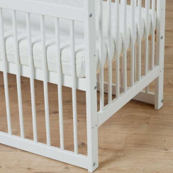 Hoppekids Ida-Marie baby bed 60x120 cm White