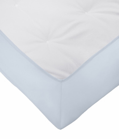 Ogland Fitted Sheet Shade Ice Blue