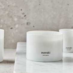Meraki Tuoksukynttilä White Garden
