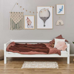 Hoppekids Eco Luxury Juniorsänky selkänojalla 90x200 cm